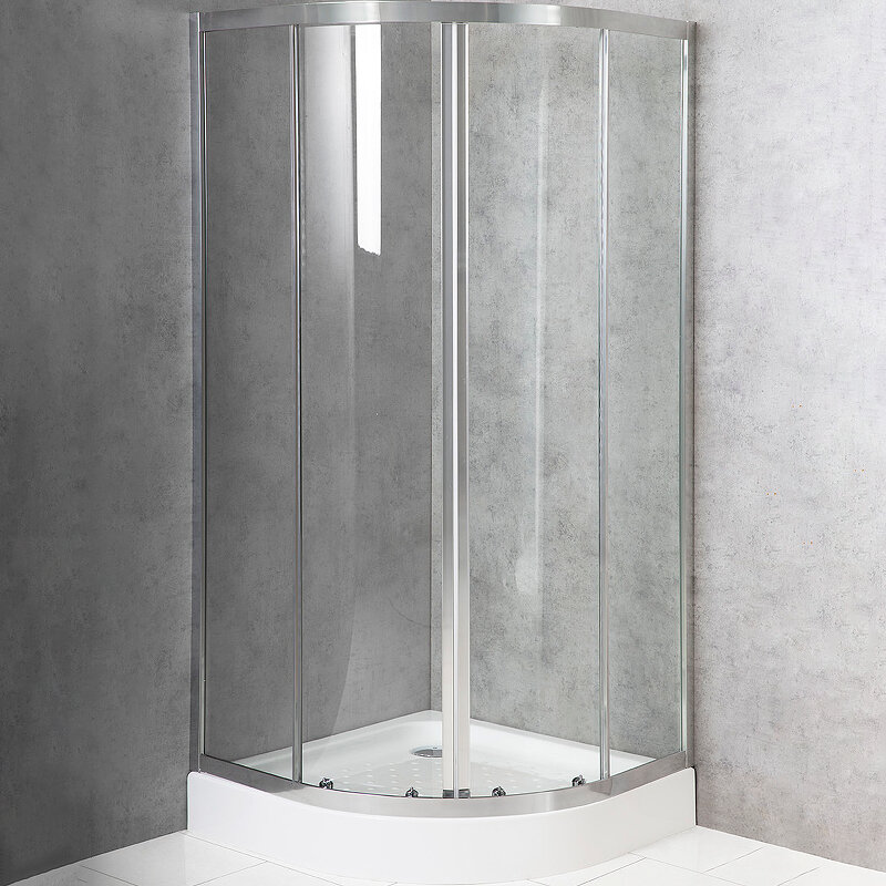 Душевой уголок BelBagno Due R 2 90 C Cr - фото №1