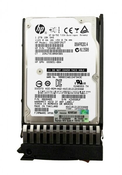 Жесткий диск HP E7W47A 1,2Tb SAS 2,5" HDD