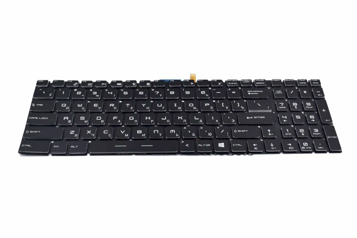 Клавиатура для MSI GT72S 6QE Dominator Pro G ноутбука с RGB подсветкой