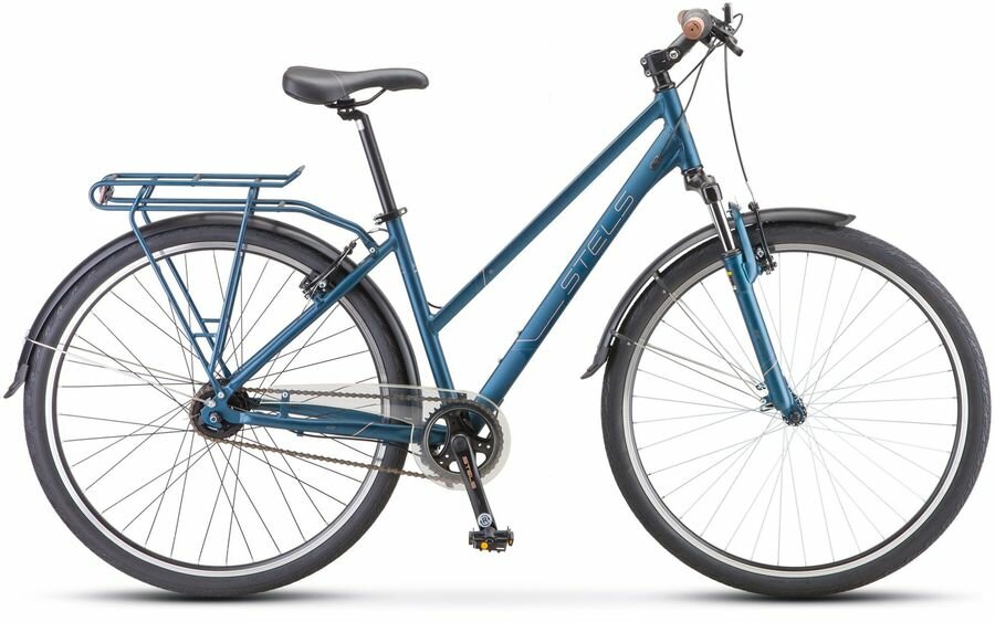 Велосипед STELS Navigator-830 Lady V010 (2020-2021), городской (взрослый), рама 15.7", колеса 28", с