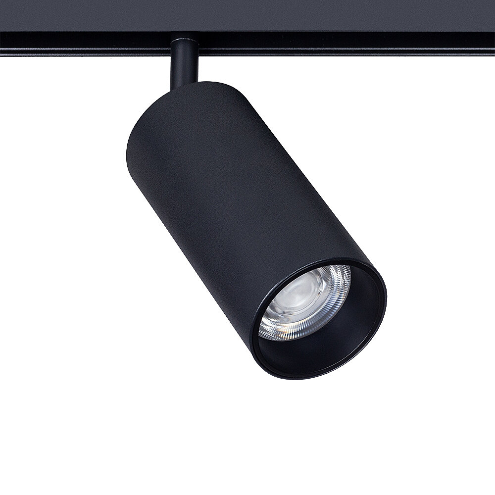 Трековый светильник Arte Lamp Linea A4671PL-1BK, Черный, LED