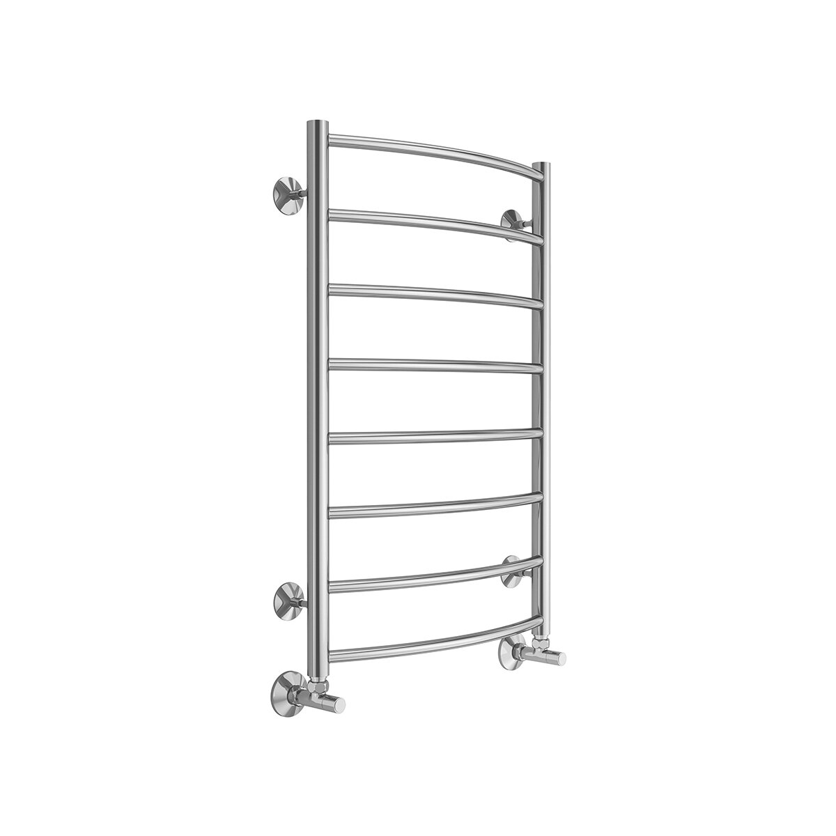 фото Полотенцесушитель водяной "классик" П8 500*800 (хром) (1) "TERMINUS"