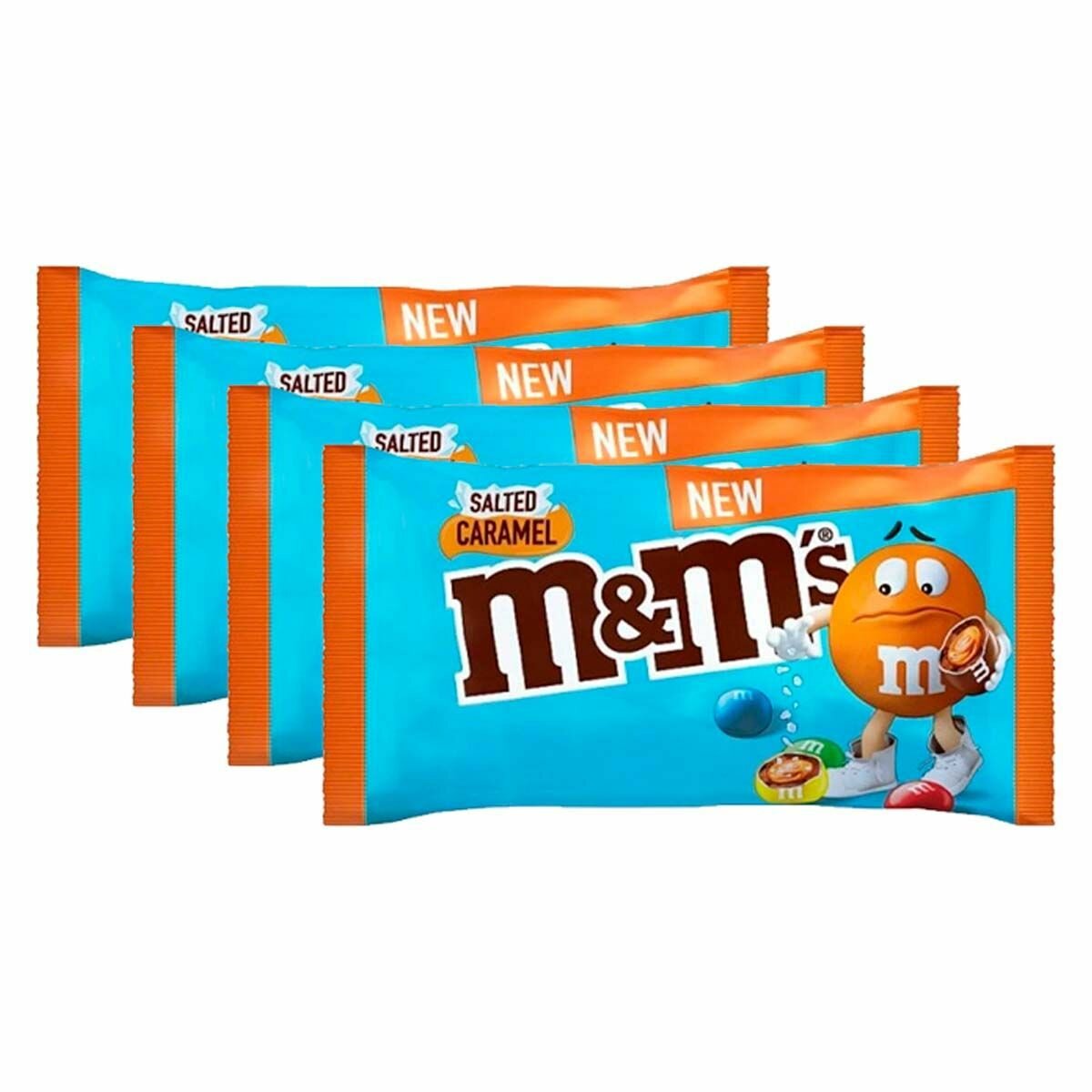 Драже M&M's Salted Caramel с солёной карамелью (США), 36 г (4 шт)