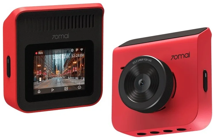 Видеорегистратор 70mai Dash Cam A400 Rear Cam Set (Red) RU