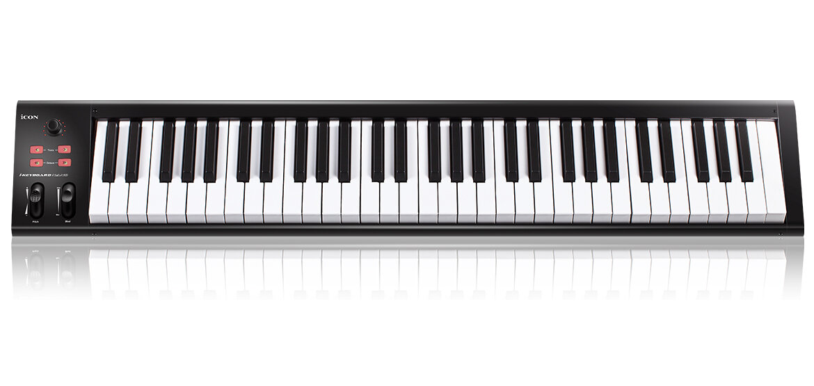 MIDI клавиатуры / MIDI контроллеры iCON iKeyboard 6Nano Black