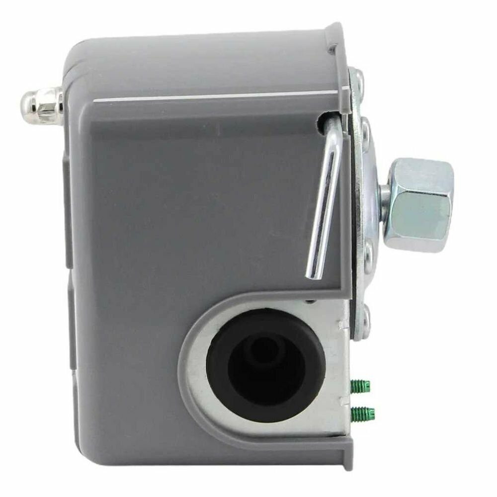 фото Реле защиты от сухого хода для насоса, пластик, металл, 1/4", 1.4-2.8 атм, внутренняя резьба, 16 А,