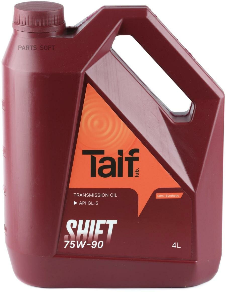 TAIF 214046 TAIF Масо трансмиссионное SHIFT GL-5 75W-90, 4L