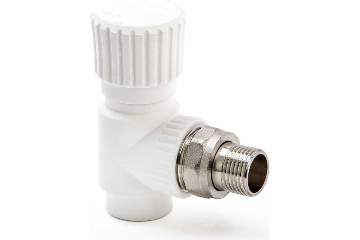 фото LAMMIN Вентиль ppr радиат. угл. 20x1/2" 100/10 Lm31078020015