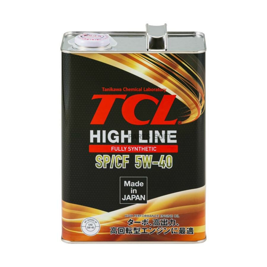 фото TCL H0040540SP Масло моторное TCL High Line, Fully Synth, SP/CF, 5W40, 4л