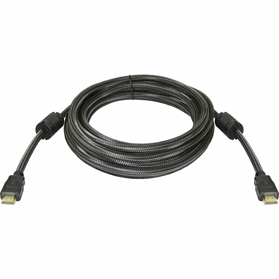 Кабель Defender HDMI-17PRO HDMI (M) - HDMI (M), ver 1.4, 5м Черный 87460 - фото №2