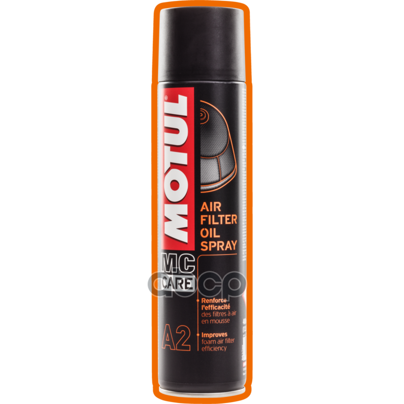 A2 Air Filter Oil Spray 0.4 L (Липкая Смазка Для Воздушных Фильтров. Аэрозоль.) MOTUL арт. 102986