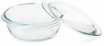 Стеклянная кастрюля Pyrex ESSENTIALS 2.1 л 20 см круглая с крышкой - изображение