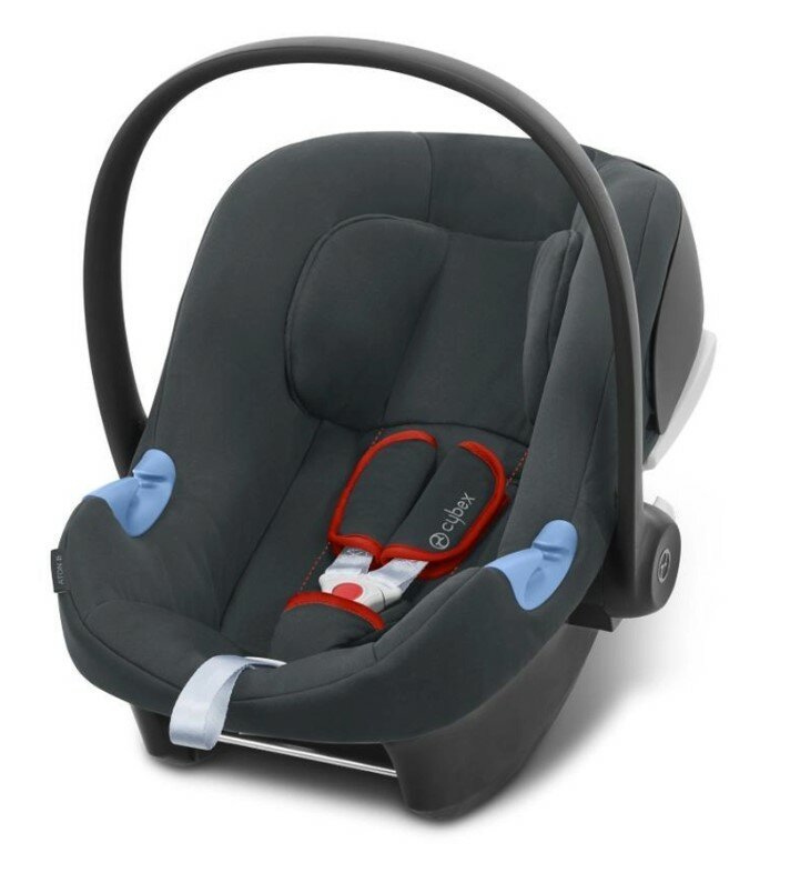 Детское автокресло Cybex Aton B i-Size Steel Grey