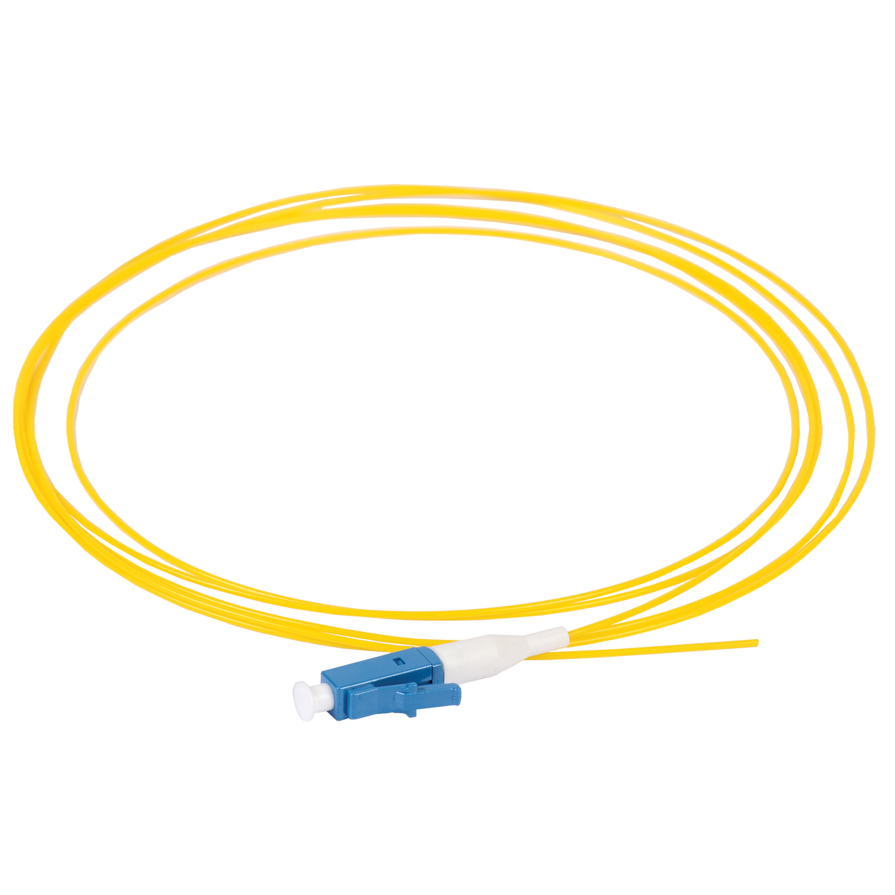 Пигтейл для одномодового кабеля (SM); 9/125 (OS2); LC/UPC; LSZH (дл.1.5м) ITK IEK FPT09-LCU-C1L-1M5 (1 шт.)