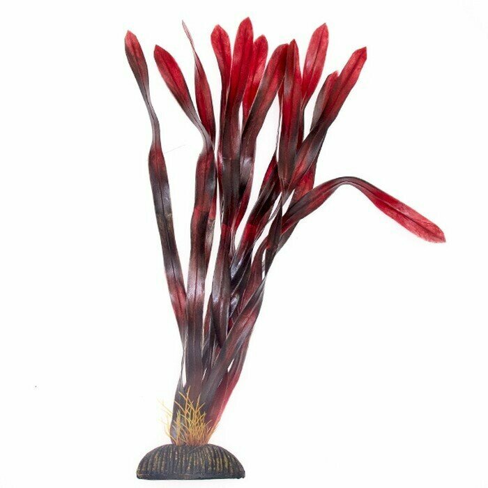 Растение для аквариума, Тритон, растение, пластмасса, 3490, 34 см, 1 шт.