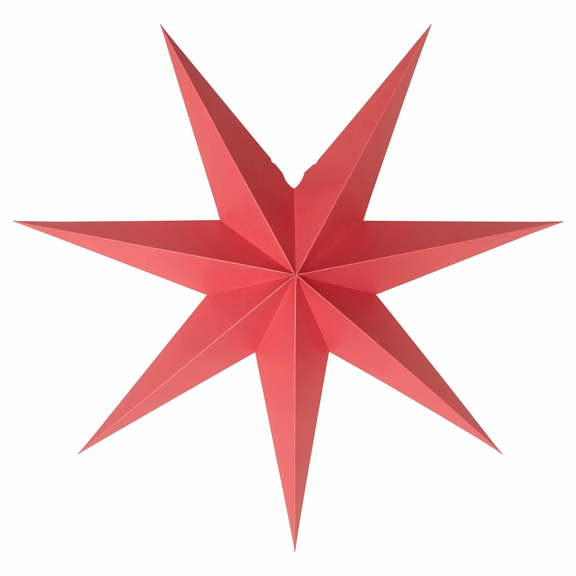 фото IKEA / икея STRALA, строла, абажур, красный, 70 см