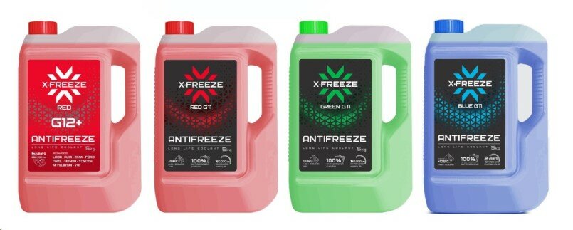 Антифриз X-Freeze Green -35С (3 кг.) зеленый