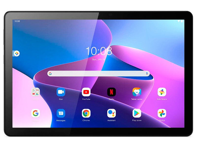 Планшет Lenovo Tab M10 HD Gen 3 TB328XU Grey ZAAF0032RU ( Unisoc T610 1.8GHz/4096Mb/64Gb/Wi-Fi/Bluetooth/Cam/10.1/1920x1200/Android)