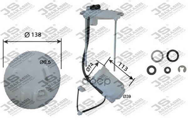 Топливные Js JS Asakashi арт. FS23002