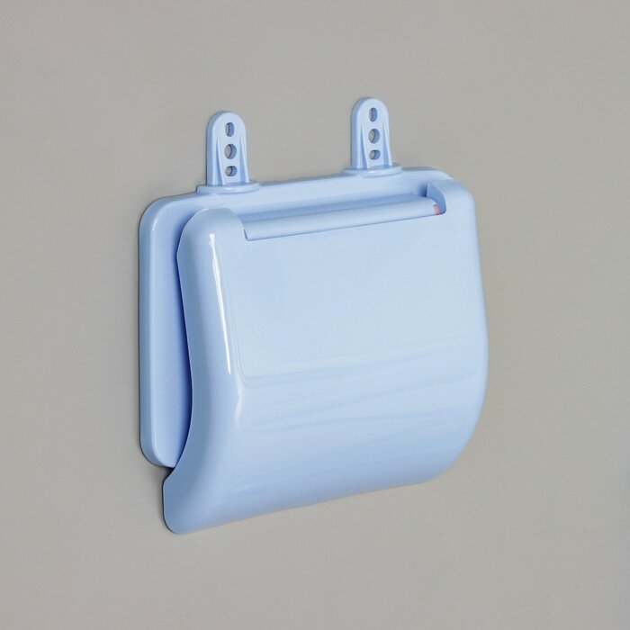 Набор для ванной комнаты «Олимпия», цвет голубой - фотография № 6