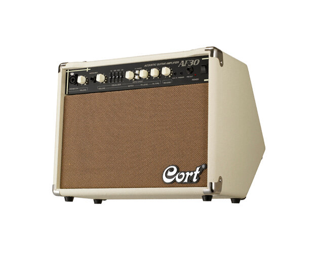 Комбоусилитель для акустической гитары 30Вт Cort AF30-EU AF Series