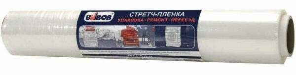 Другие товары 12 UNIBOB Пленка стретч 450мм*140м 17мкм прозрач. вес нетто 1кг этикетка Unibob 36285/69697