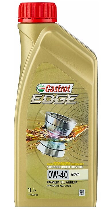 Масло моторное синтетическое Castrol EDGE Titanium FST 0W40 A3/B4 1л 156E8B