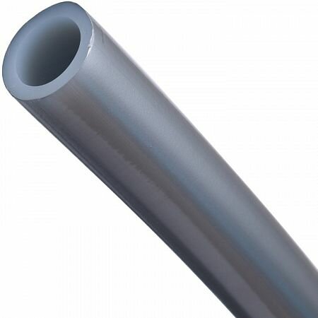 Труба из сшитого полиэтилена STOUT - 25x3,5 (PE-Xa/EVOH, PN10, Tmax 95°C, цвет серый) отрезок 5м