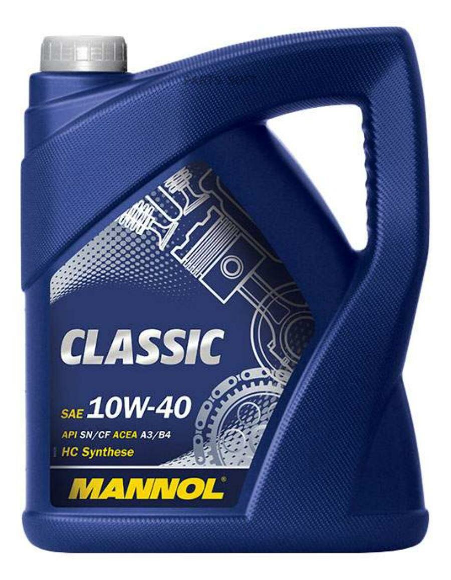 MANNOL 1155 Масло моторное MANNOL Classic 10W-40 полусинтетическое 5 л 1155