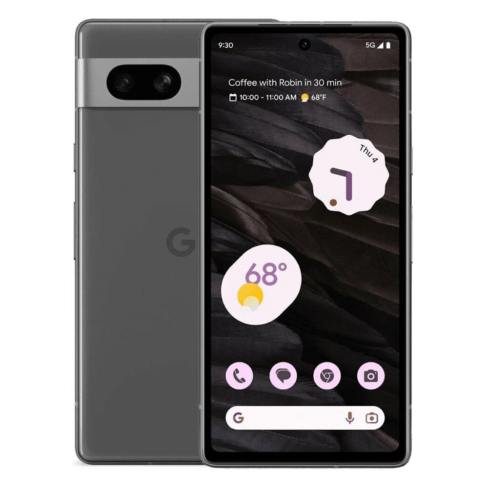 Смартфон Google Pixel 7A 8/128 ГБ, US Dual: nano SIM + eSIM, charcoal