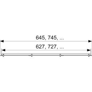Решетка TECE TECEdrainline под облицовку плиткой "plate", прямая, 900 (600970) - фотография № 2