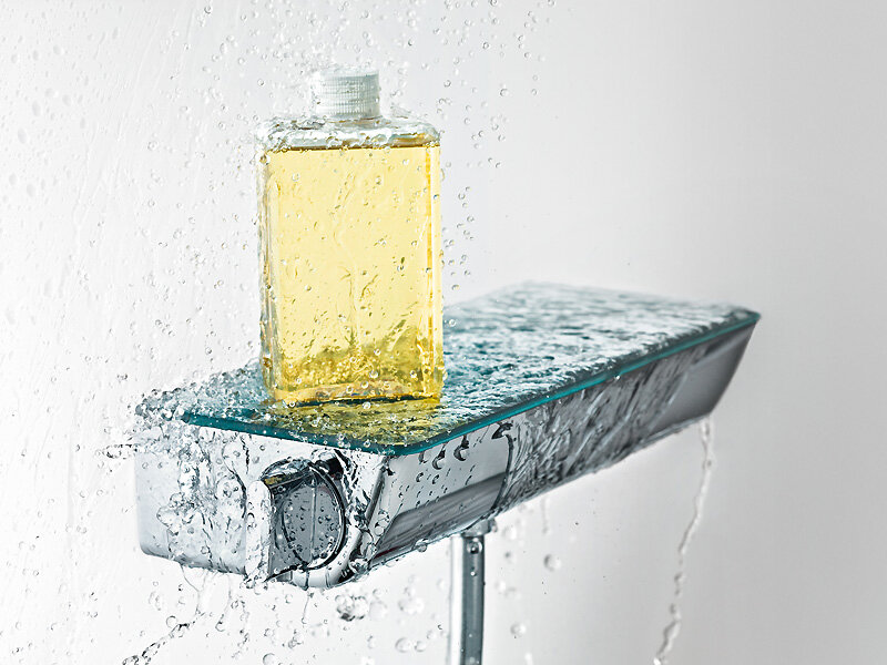 Смеситель термостатический Hansgrohe - фото №7