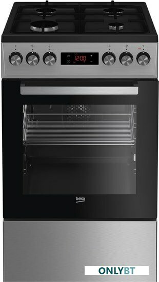 Комбинированная плита Beko FSM 52331 DXDT, серебристый