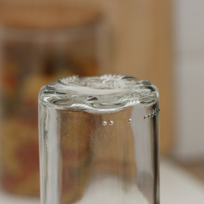 LARANGE Бутылка с распылителем для масла и соусов «Меловой дизайн», стеклянная, 330 мл, с мелком для маркировки - фотография № 5