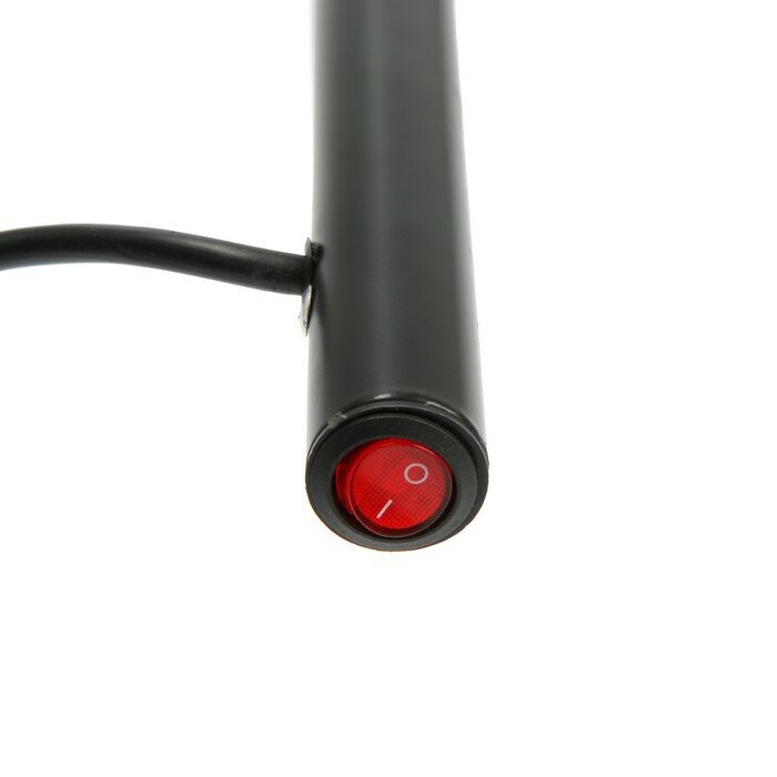 Полотенцесушитель электрический ZEIN, PE-01, П-образный, 220х500 мм, черный - фотография № 4