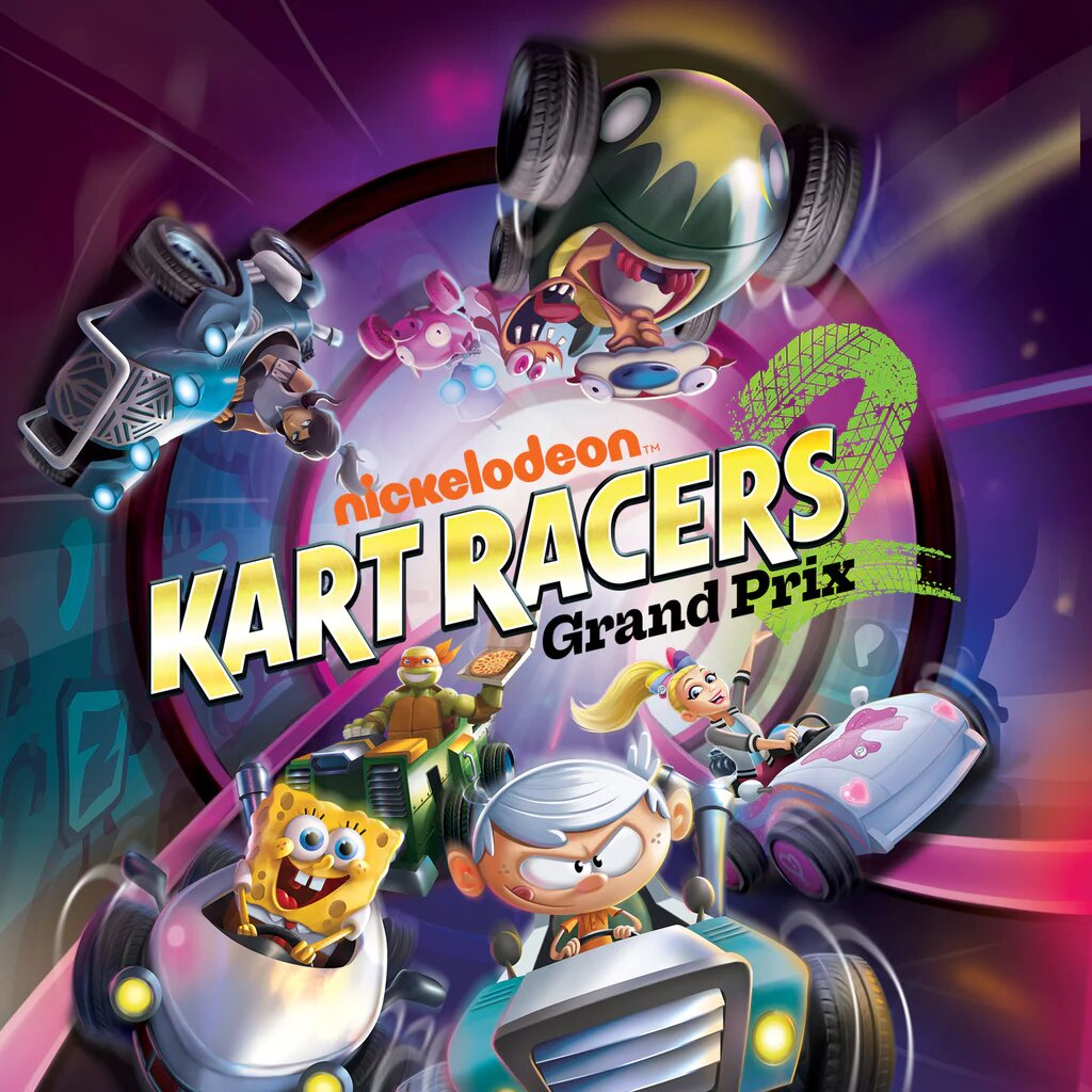 Nickelodeon Kart Racers 2: Grand Prix PS4 Не диск! Цифровая версия