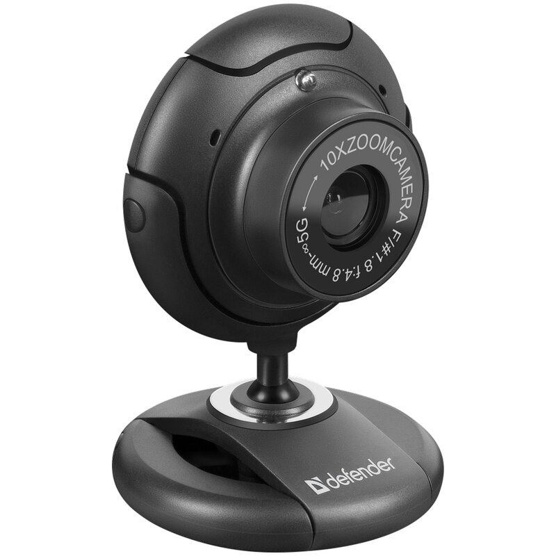 Веб-камера Defender C-2525HD 2МП 1600х1200 микрофон кнопка фото USB 2.0 (63252)