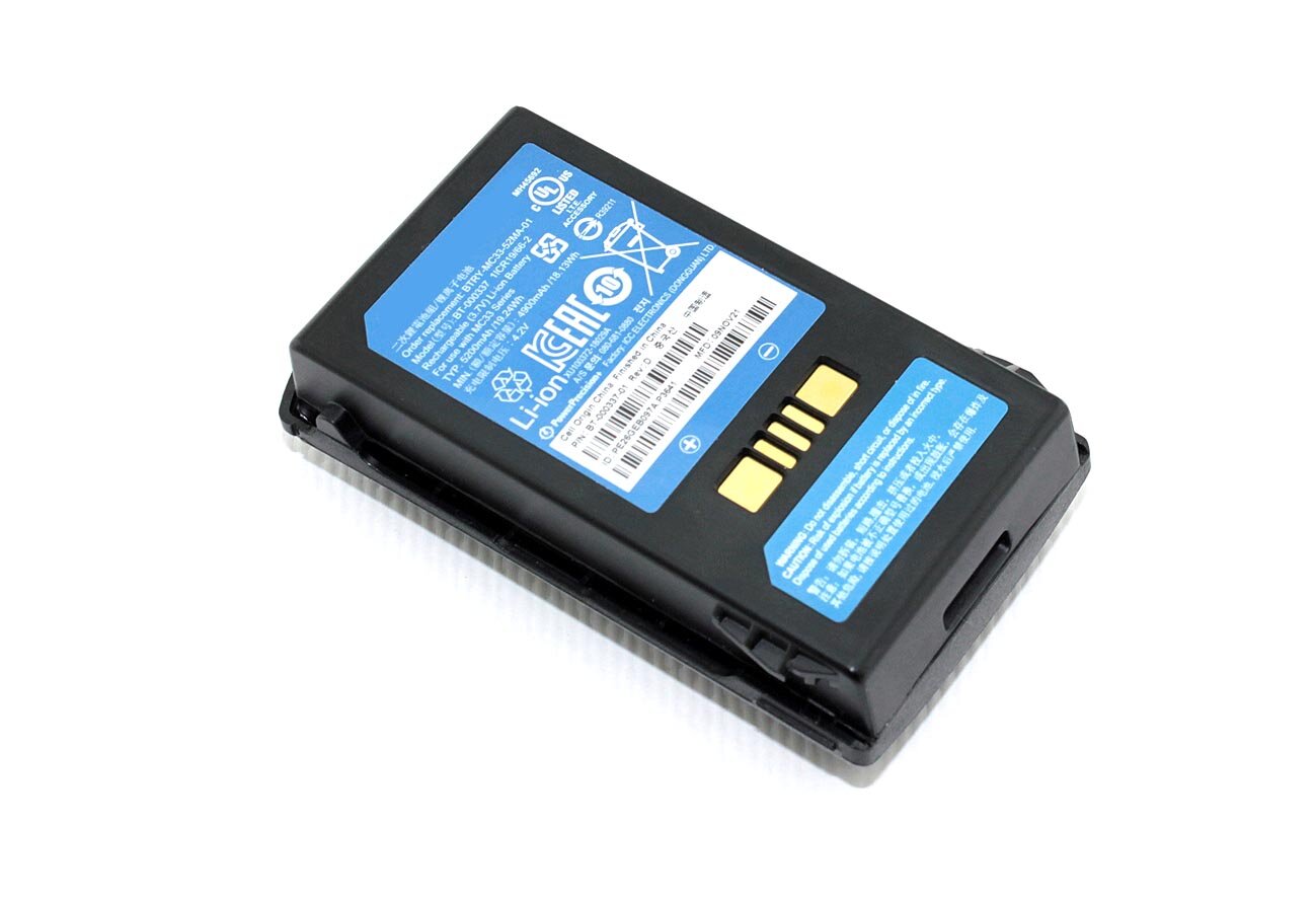 Аккумулятор MC33XX BTRY-MC33-52MA-01 для терминала сбора данных Zebra (5200mAh)