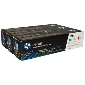 Комплект картриджей HP HP 126A 3-pack Cyan/Magenta/Yellow CF341A многоцветный