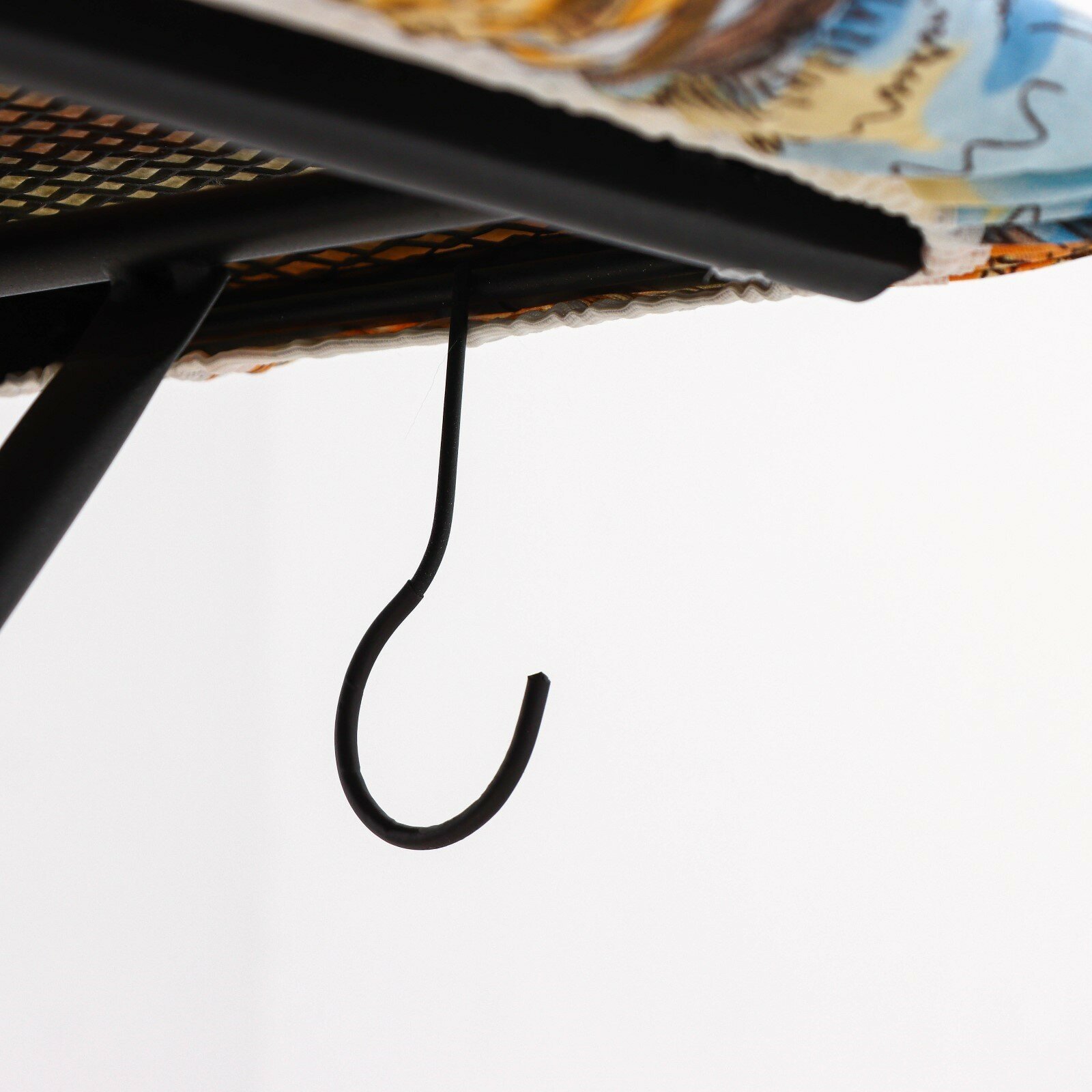 Доска гладильная с крючком Hanger, 33×90 см, цвет микс - фотография № 5