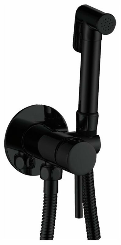 Гигиенический душ со смесителем Haiba HB5511-7 черный