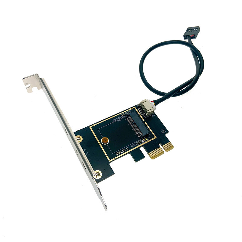Контроллер PCI-E to M2 key E для модулей WiFi модель PCIeM2Wi Espada