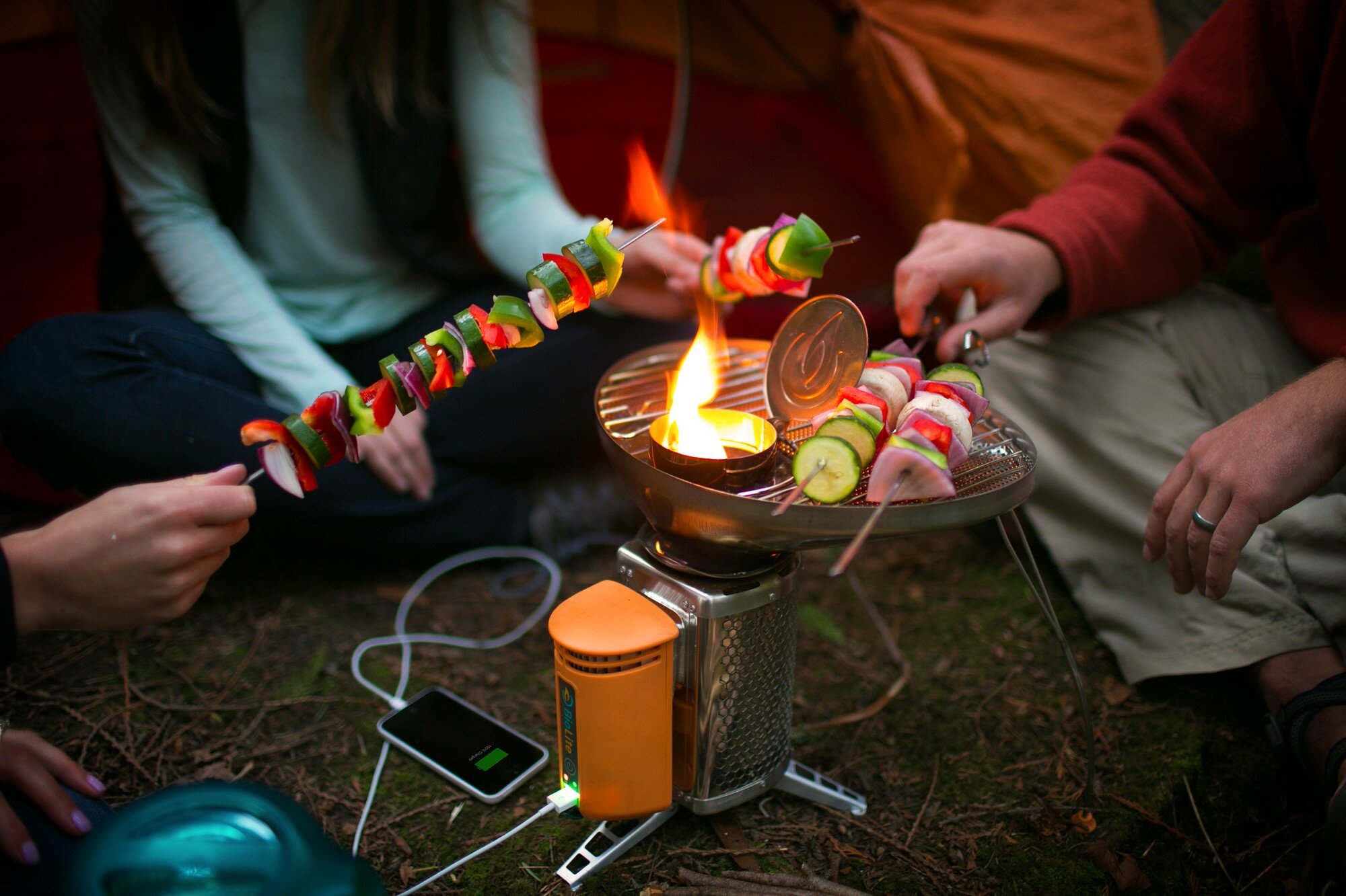 Гриль-решетка BioLite PortableGrill для печи CampStove - фотография № 6