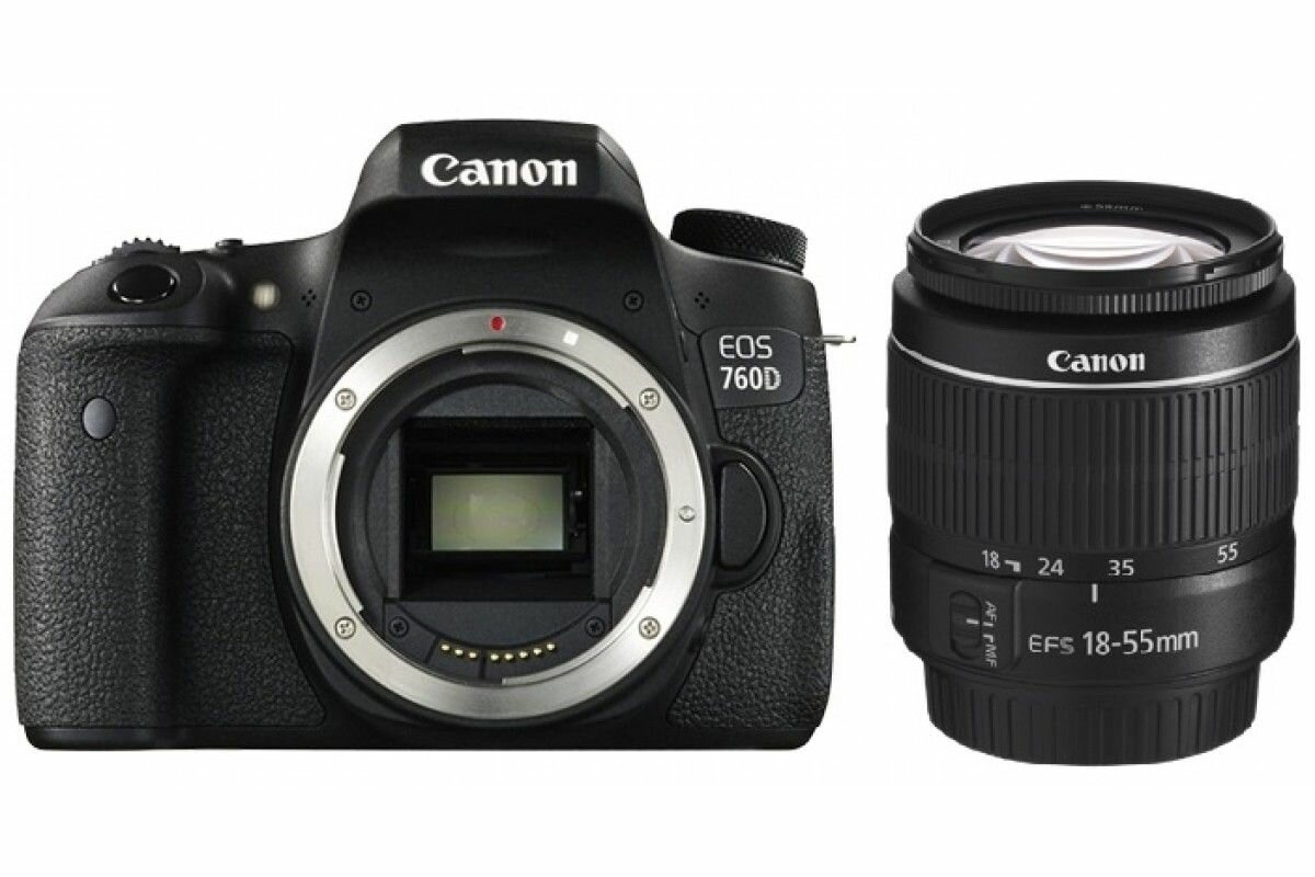 Зеркальный фотоаппарат Canon EOS 760D Kit EF-S 18-55mm f/3.5-5.6 III