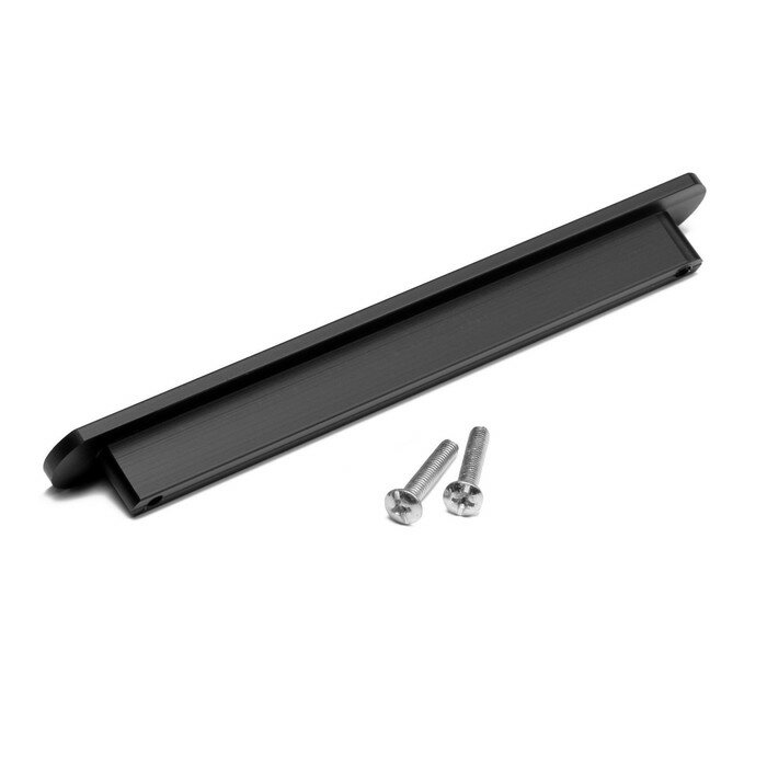 Ручка-скоба CAPPIO RSC021, алюминий, м/о 128 мм, цвет черный - фотография № 7