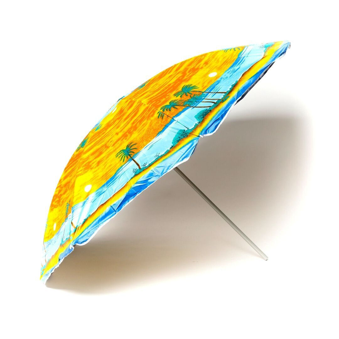 Зонт пляжный, 170 см, с механизмом наклона - фотография № 1