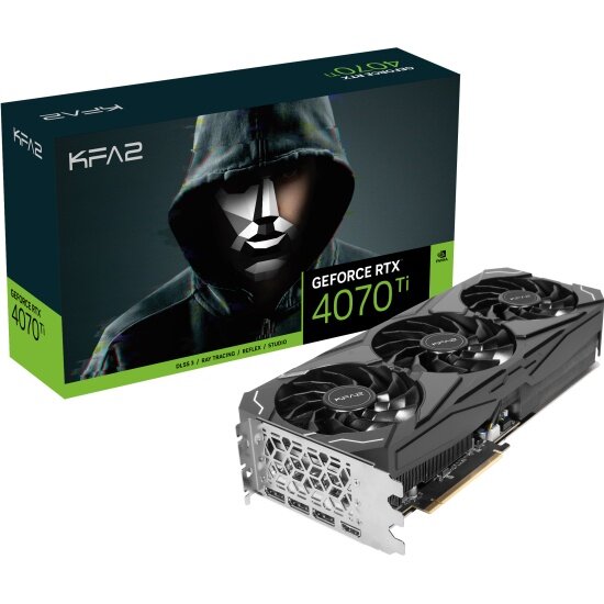 Видеокарта KFA2 GeForce RTX 4070 Ti ST 1-Click OC 12G