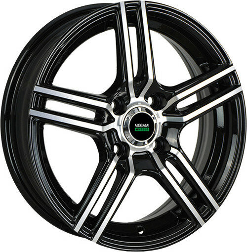 Колесный диск Megami MGM-1 6x15/5x100 D57.1 ET38 Черный