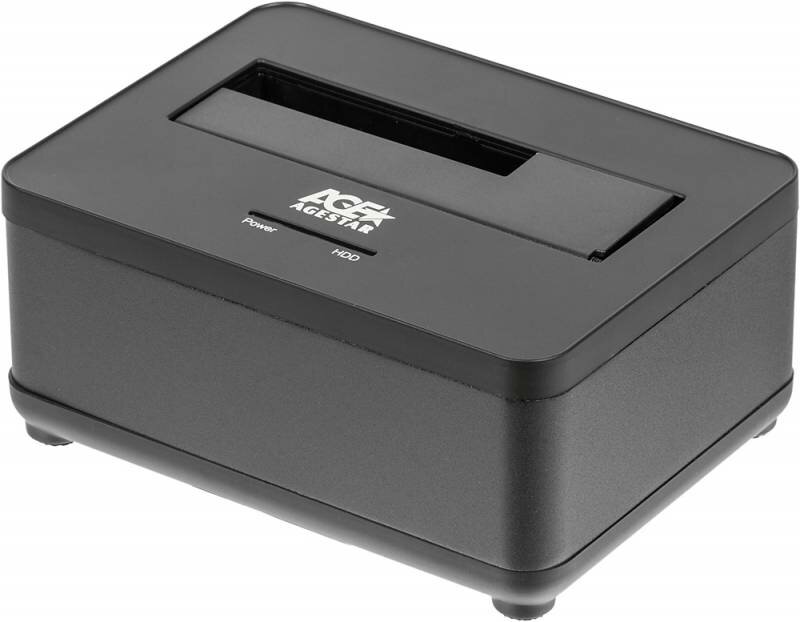 AGESTAR Док-станция для HDD AgeStar 3UBT7 SATA III USB3.0 пластик/алюминий черный 1
