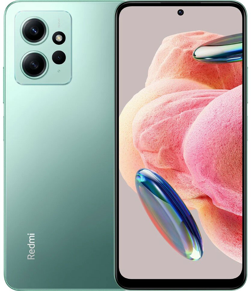 Смартфон Xiaomi Redmi Note 12 4/128GB Зеленый RU